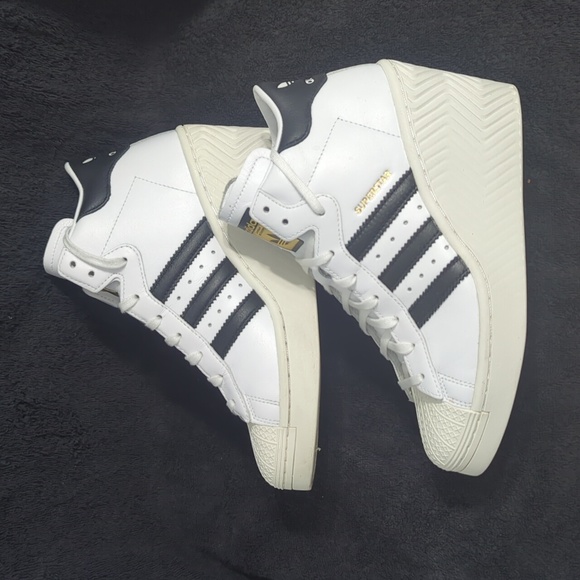 🔥adidas Originals Superstar Ellure Wedge Shoes - Picture 5 of 9